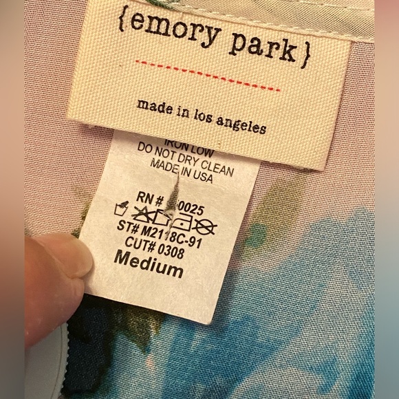 Emory park sheer kimono/cover up Sz medium - Picture 4 of 4